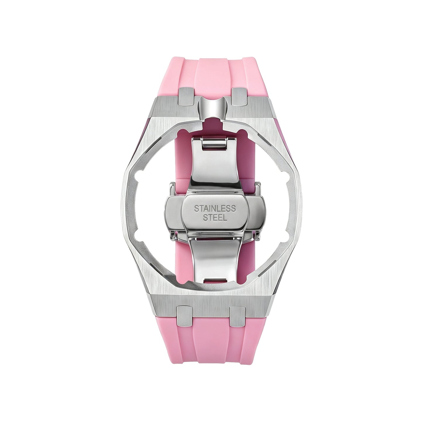 [Riva Jewelry]Royal Oak Pop Exclusive Steel Case & Silicone Strap With Cradle