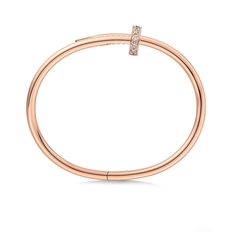 [Riva Jewelry]JUSTE UN CLOU 3.5MM CLASSIC DIAMOND BANGLE