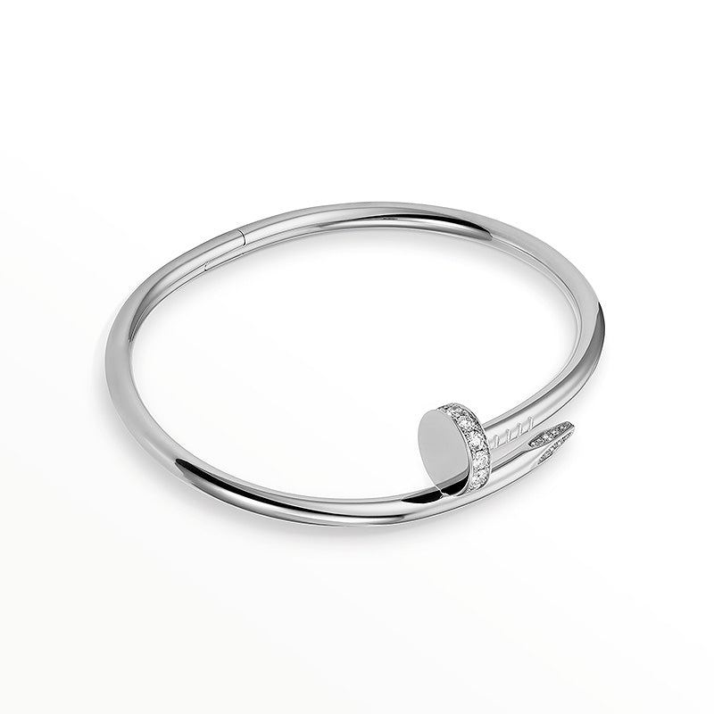 [Riva Jewelry]JUSTE UN CLOU 3.5MM CLASSIC DIAMOND BANGLE