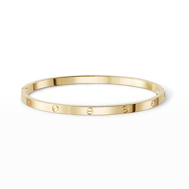[Riva Jewelry]LOVE 3.65MM SMALL MODEL BANGLE