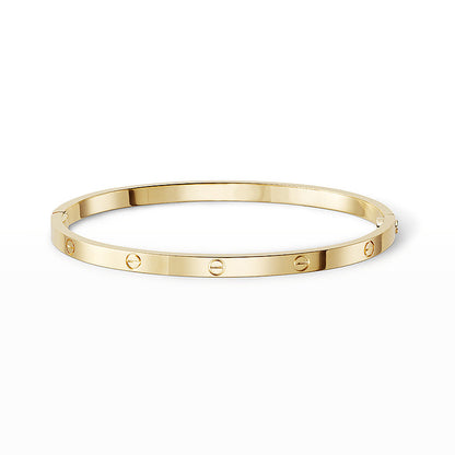 [Riva Jewelry]LOVE 3.65MM SMALL MODEL BANGLE
