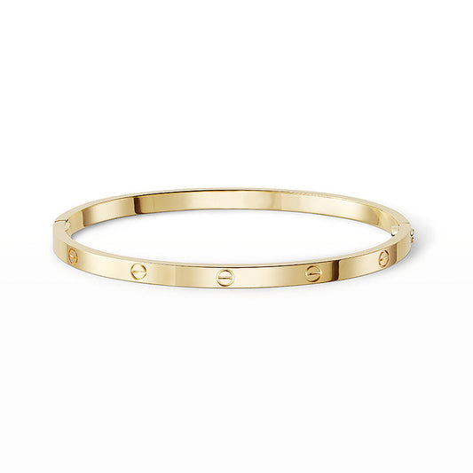 [Riva Jewelry]LOVE 3.65MM SMALL MODEL BANGLE