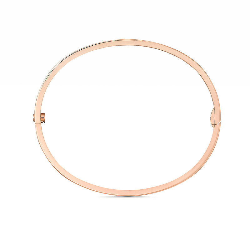 [Riva Jewelry]LOVE 3.65MM SMALL MODEL BANGLE - 10-DIAMOND