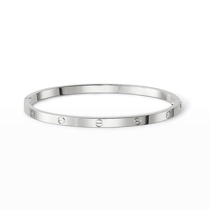 [Riva Jewelry]LOVE 3.65MM SMALL MODEL BANGLE