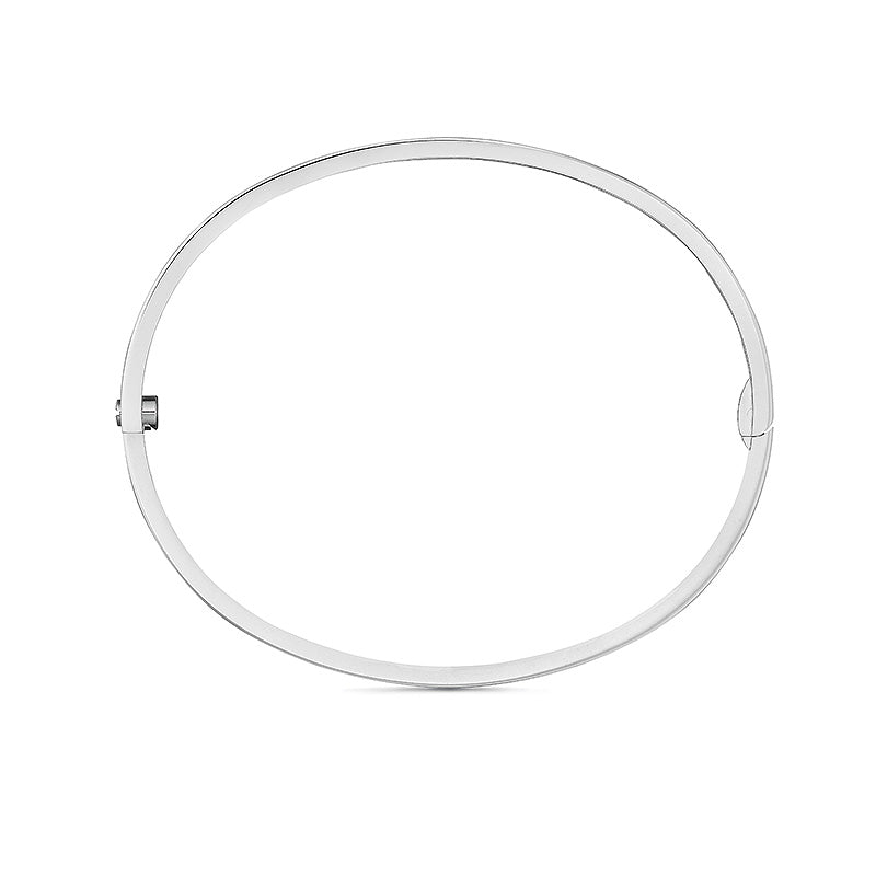 [Riva Jewelry]LOVE 3.65MM SMALL MODEL BANGLE - 10-DIAMOND