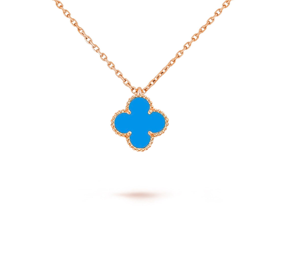 [Riva Jewelry]9.5MM MINI CLOVER PENDANT NECKLACE COLLECTION