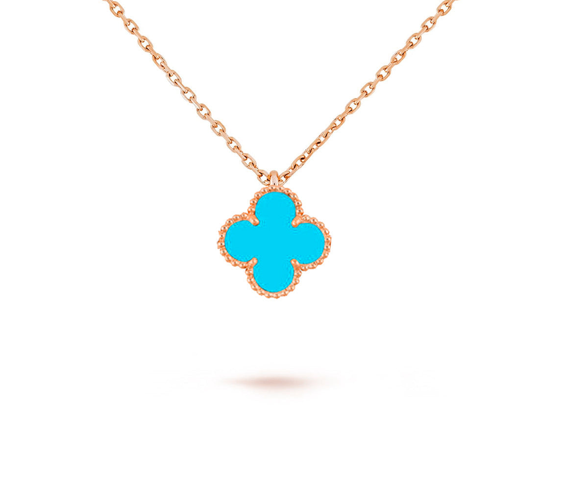 [Riva Jewelry]9.5MM MINI CLOVER PENDANT NECKLACE COLLECTION