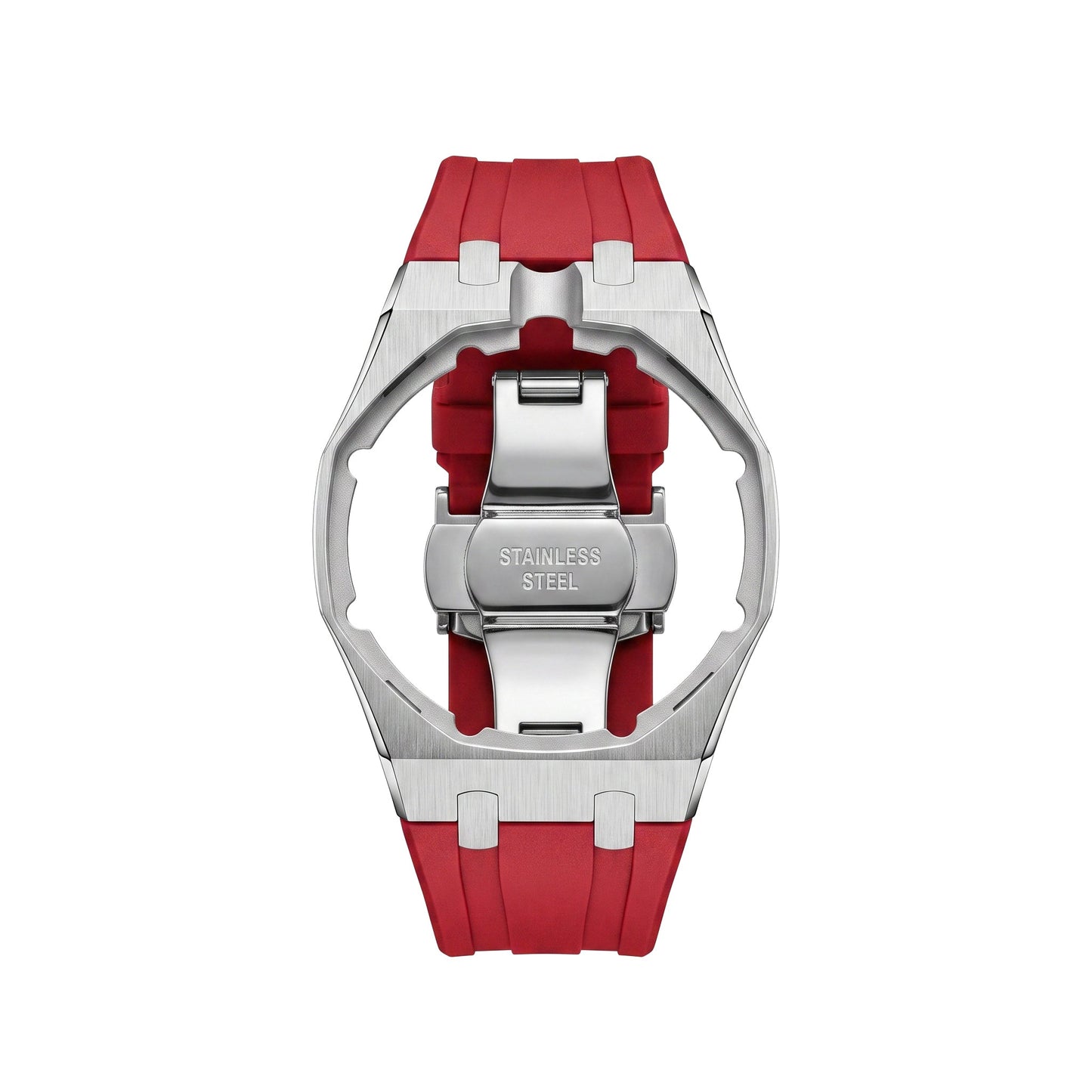 [Riva Jewelry]Royal Oak Pop Exclusive Steel Case & Silicone Strap With Cradle