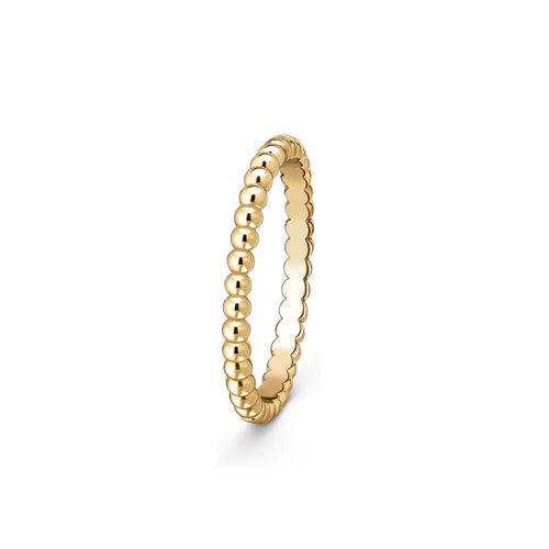 [Riva Jewelry]SIGNATURE PERLÉE BEADED BAND RING