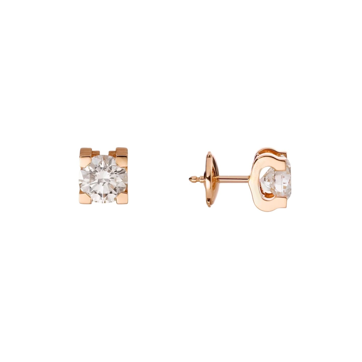 [Riva Jewelry]C DE DIAMOND STUD EARRINGS