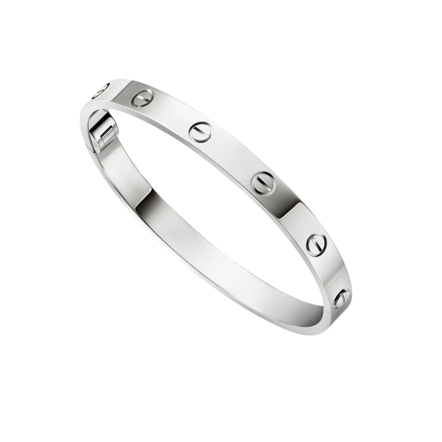 [Riva Jewelry]CLASSIC 6.1MM LOVE SINGLE-SCREW CLOSURE BANGLE