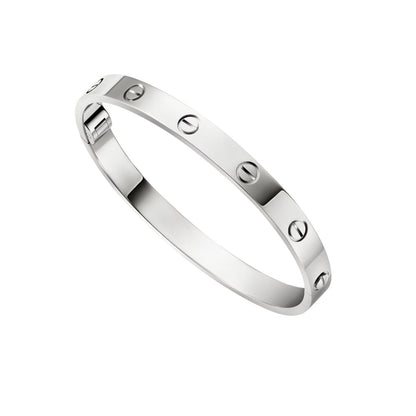 [Riva Jewelry]CLASSIC 6.1MM LOVE SINGLE-SCREW CLOSURE BANGLE
