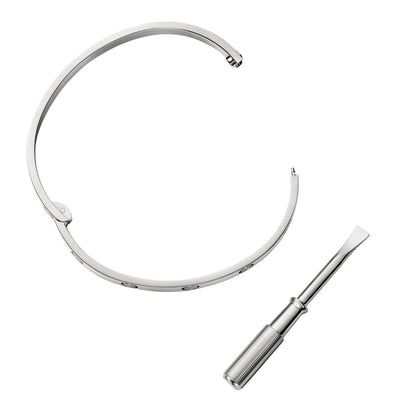 [Riva Jewelry]CLASSIC 6.1MM LOVE SINGLE-SCREW CLOSURE BANGLE