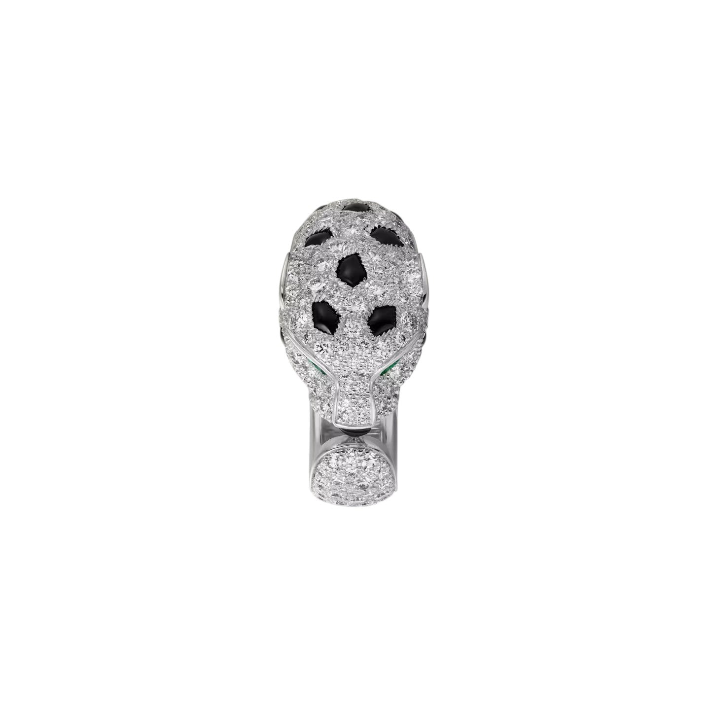 [Riva Jewelry]PANTHÈRE DE DIAMOND HALF-PAVÉ MEDIUM RING