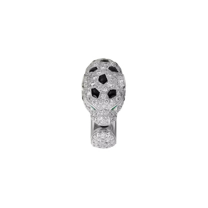 [Riva Jewelry]PANTHÈRE DE DIAMOND HALF-PAVÉ MEDIUM RING