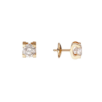 [Riva Jewelry]C DE DIAMOND STUD EARRINGS