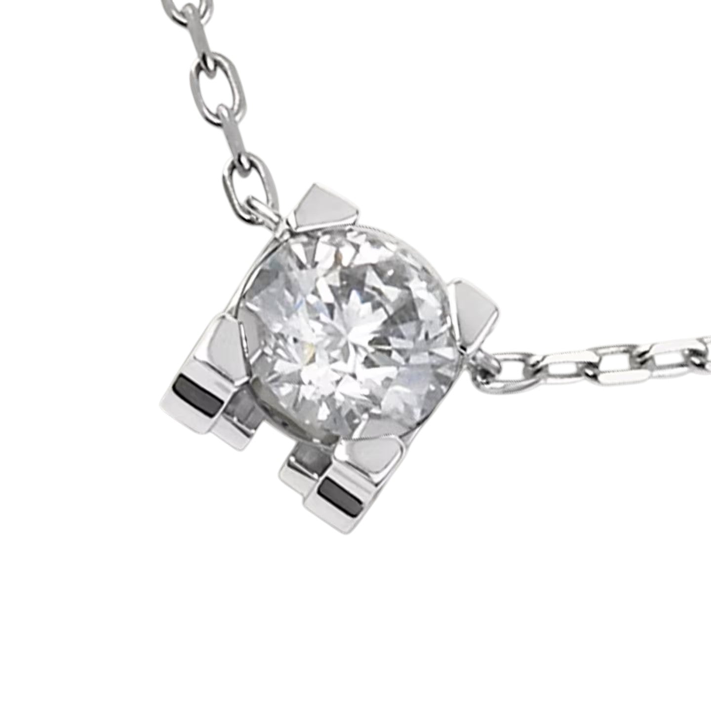 [Riva Jewelry]C DE PENDANT DIAMOND NECKLACE