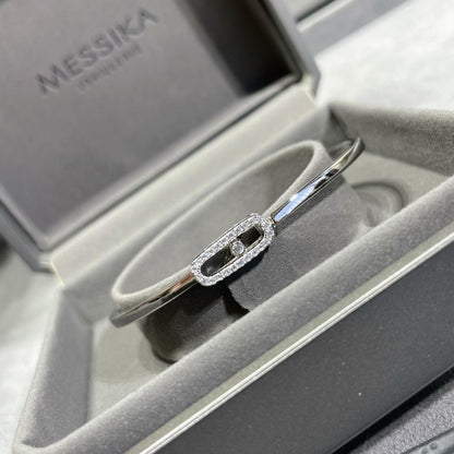 [Riva Jewelry]MOVE UNO PAVÉ FLEX BANGLE (MEDIUM)