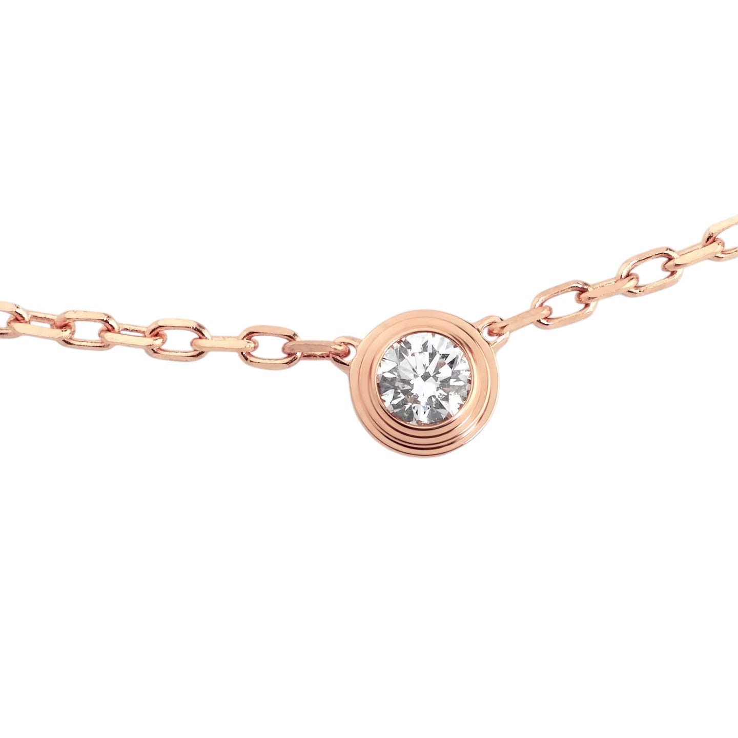 [Riva Jewelry]LOVE SCREW PENDANT SINGLE DIAMOND NECKLACE