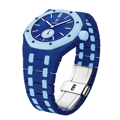 [Riva Jewelry]Royal Oak Pop Exclusive Bioceramic Case & Bioceramic Strap Mix Color