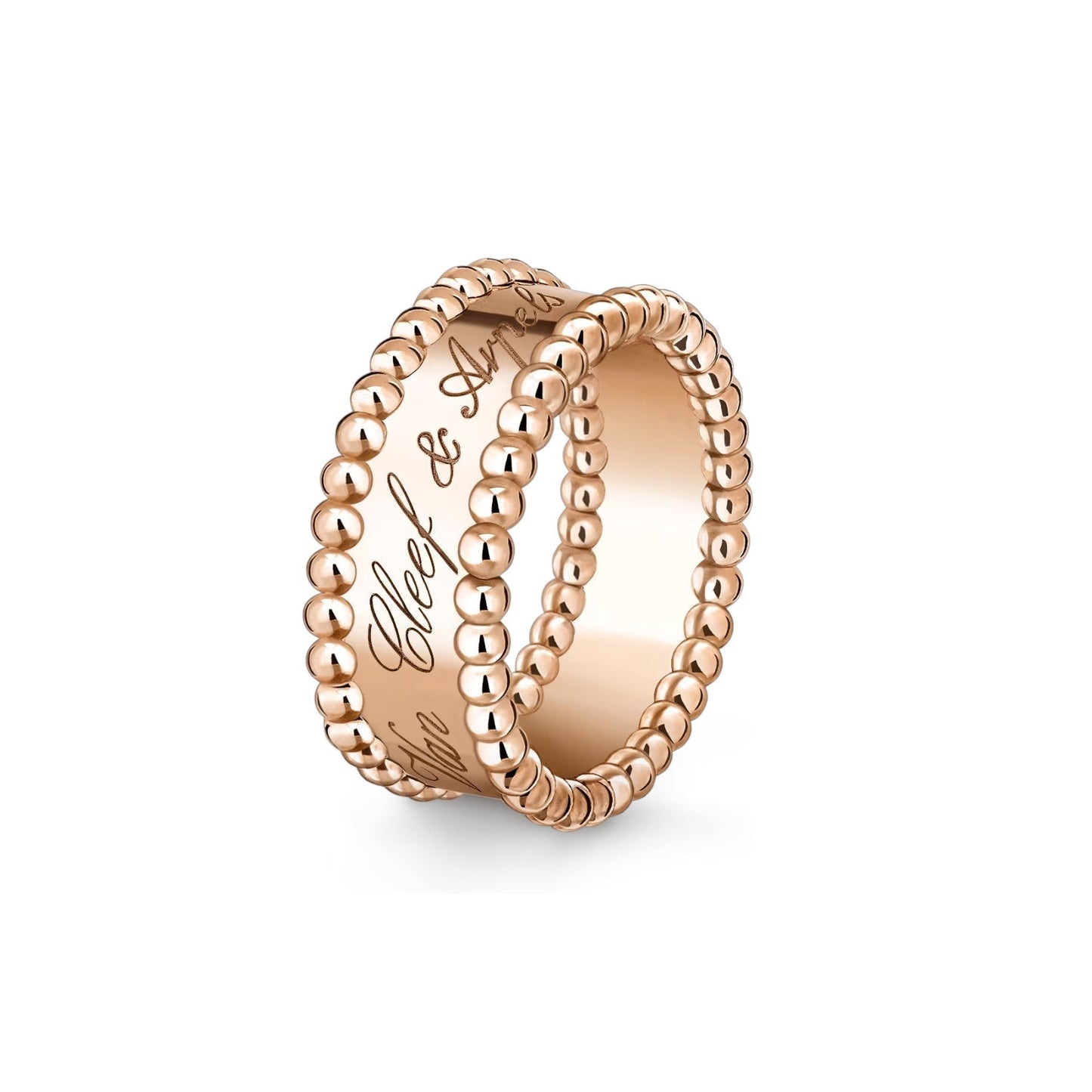 [Riva Jewelry]SIGNATURE DUAL-BEADED BAND RING