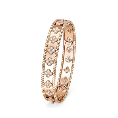 [Riva Jewelry]KALEIDOSCOPE RADIANCE WIDE BANGLE BRACELET