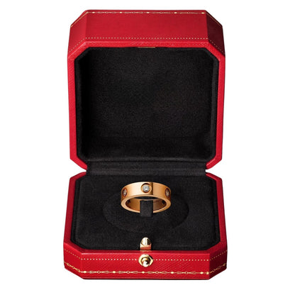 [Riva Jewelry]LOVE 5.5MM 6 DIAMONDS RING