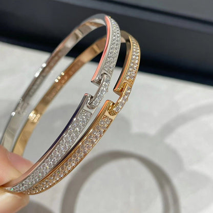 [Riva Jewelry]LIENS VIDENCE DIAMOND PAVED BRACELET