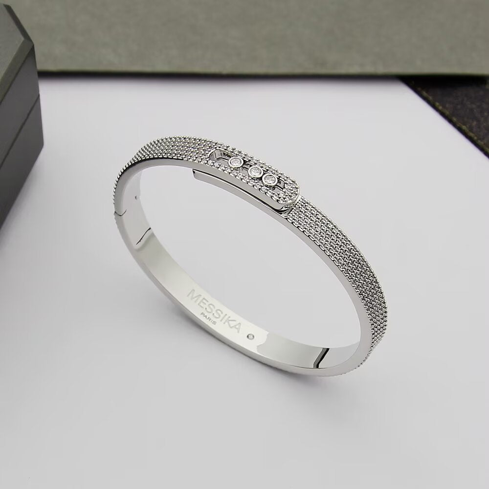 [Riva Jewelry]MOVE NOA FULL-PAVÉ DIAMOND BANGLE BRACELET