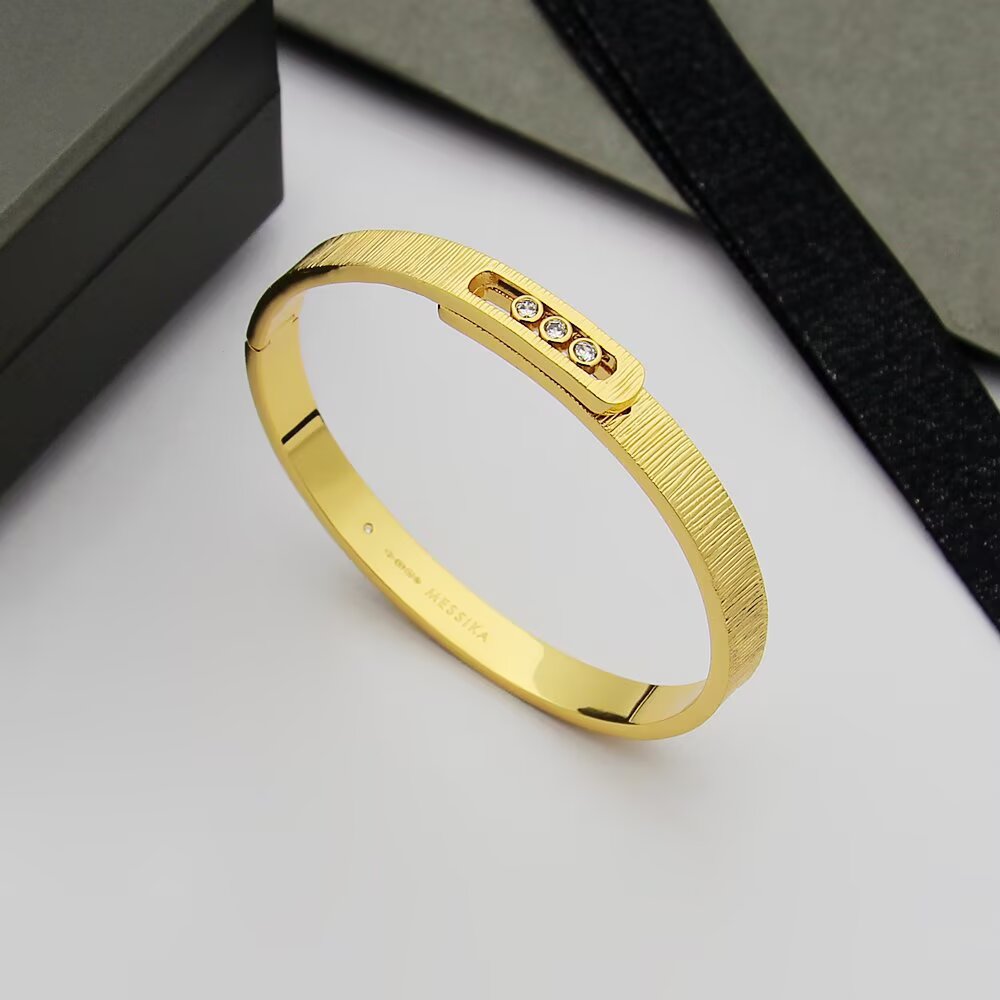 [Riva Jewelry]MOVE NOA CISELÉ BANGLE BRACELET