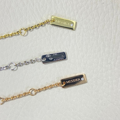 [Riva Jewelry]LUCKY EYE PAVÉ-SET DIAMOND BRACELET