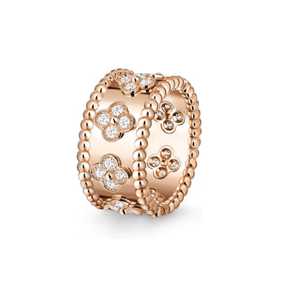 [Riva Jewelry]KALEIDOSCOPE RADIANCE WIDE BAND RING