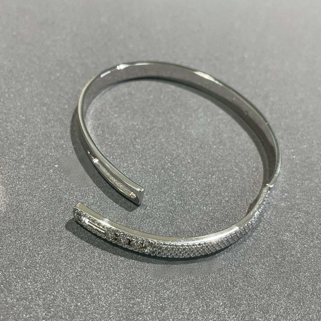 [Riva Jewelry]MOVE NOA PAVÉ DIAMOND BANGLE BRACELET