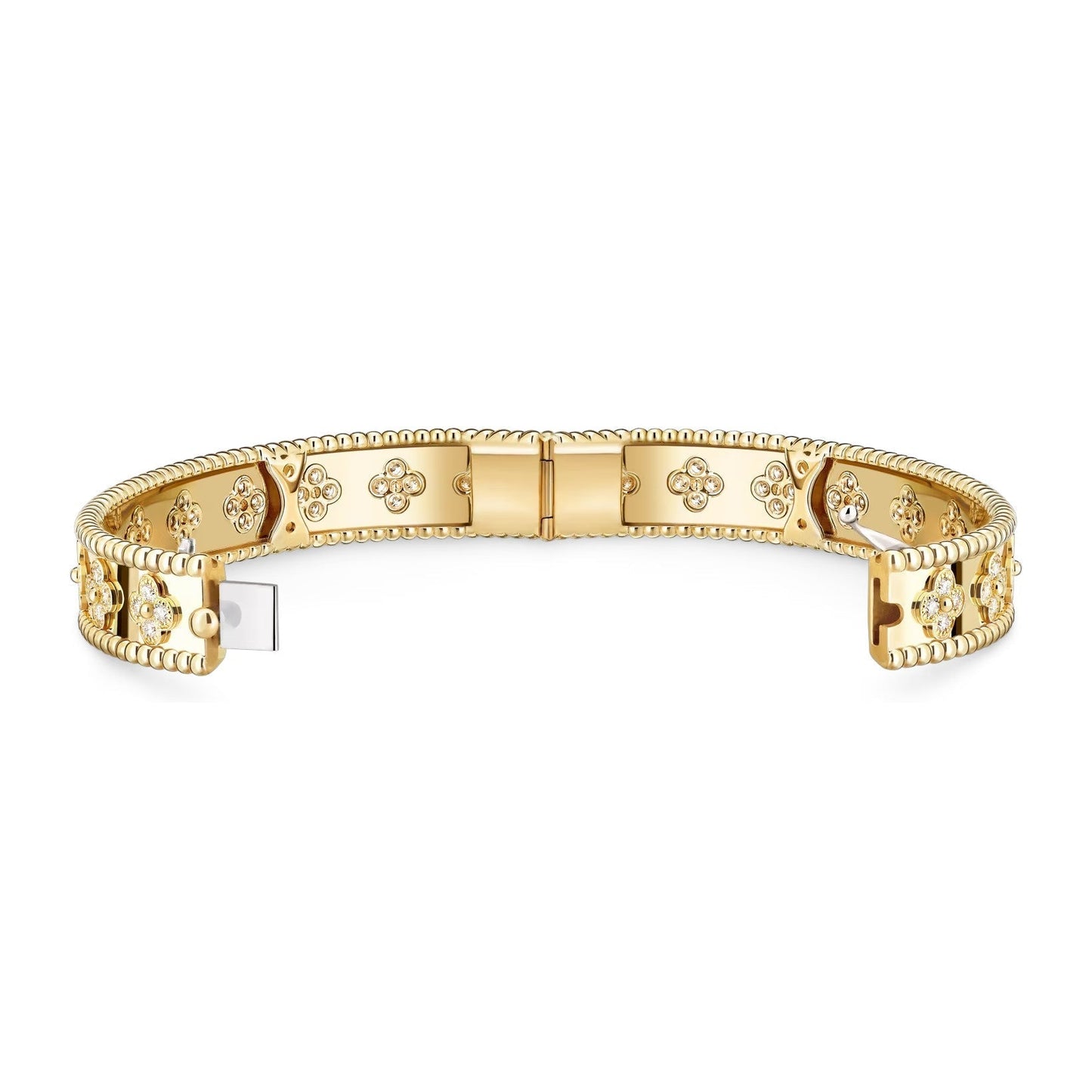 [Riva Jewelry]KALEIDOSCOPE RADIANCE WIDE BANGLE BRACELET