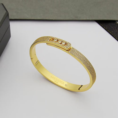 [Riva Jewelry]MOVE NOA FULL-PAVÉ DIAMOND BANGLE BRACELET