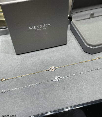 [Riva Jewelry]LUCKY EYE PAVÉ-SET DIAMOND BRACELET