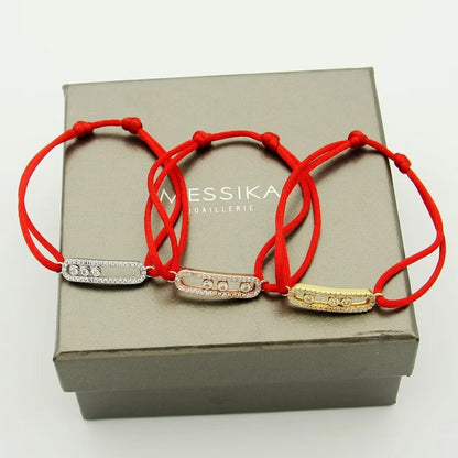 [Riva Jewelry]CARE(S) PAVÉ CORD BRACELET