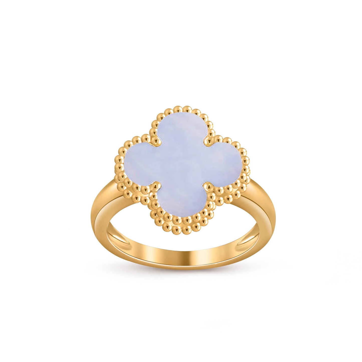 [Riva Jewelry]LUCKY CLOVER VINTAGE GOLD RING COLLECTION
