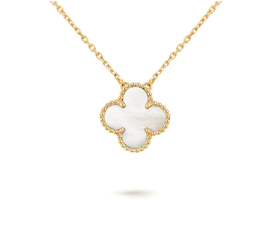 [Riva Jewelry]15MM CLOVER FLOWER PENDANT NECKLACE COLLECTION