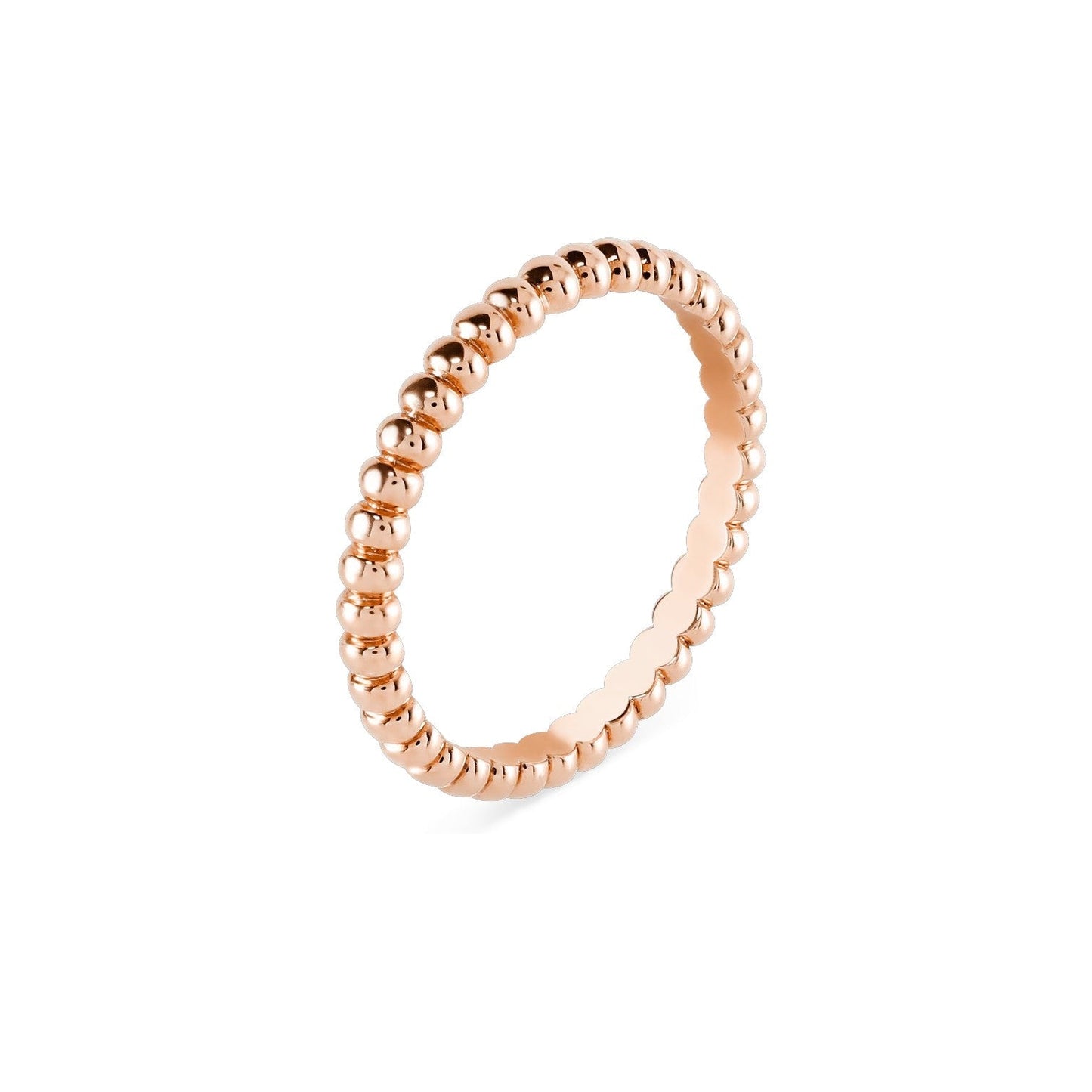 [Riva Jewelry]SIGNATURE PERLÉE BEADED BAND RING