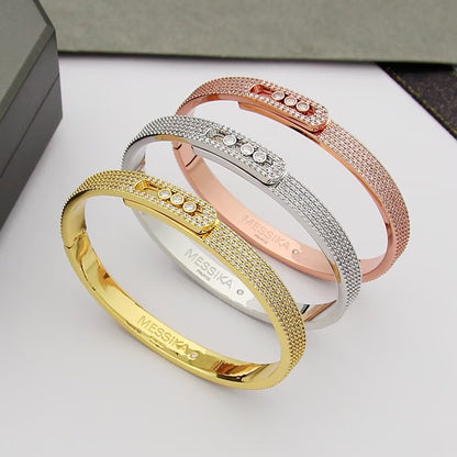 [Riva Jewelry]MOVE NOA FULL-PAVÉ DIAMOND BANGLE BRACELET