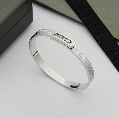[Riva Jewelry]MOVE NOA CISELÉ BANGLE BRACELET
