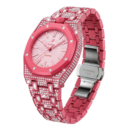 [Riva Jewelry]Royal Oak Pop Exclusive Bioceramic Case & Bioceramic Strap Full Diamond