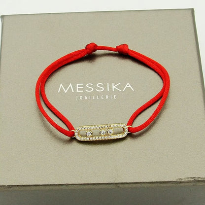 [Riva Jewelry]CARE(S) PAVÉ CORD BRACELET
