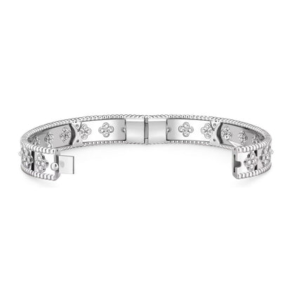 [Riva Jewelry]KALEIDOSCOPE RADIANCE WIDE BANGLE BRACELET