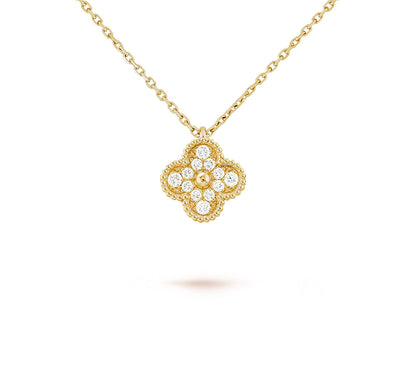 [Riva Jewelry]9.5MM MINI CLOVER PENDANT NECKLACE COLLECTION
