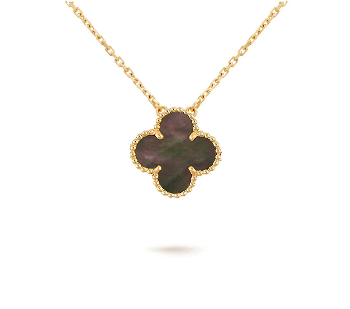 [Riva Jewelry]15MM CLOVER FLOWER PENDANT NECKLACE COLLECTION