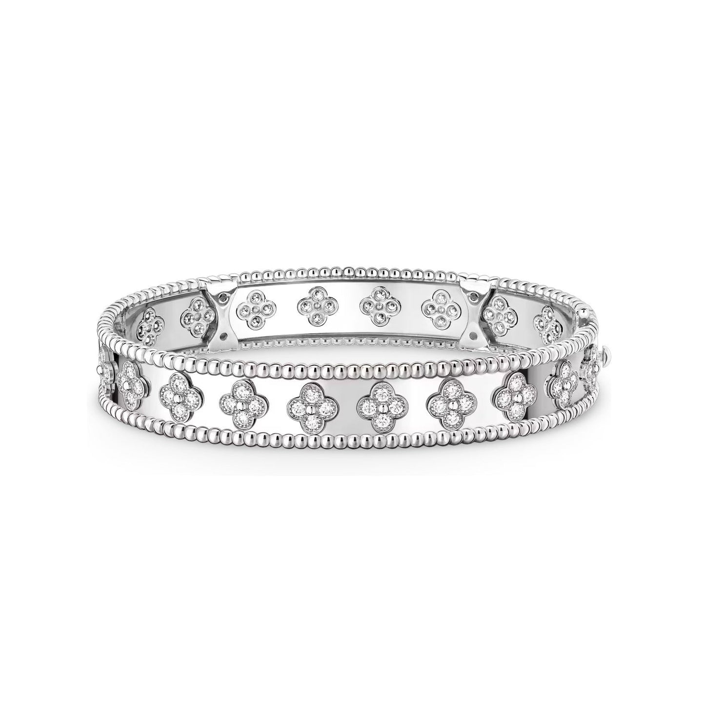 [Riva Jewelry]KALEIDOSCOPE RADIANCE WIDE BANGLE BRACELET
