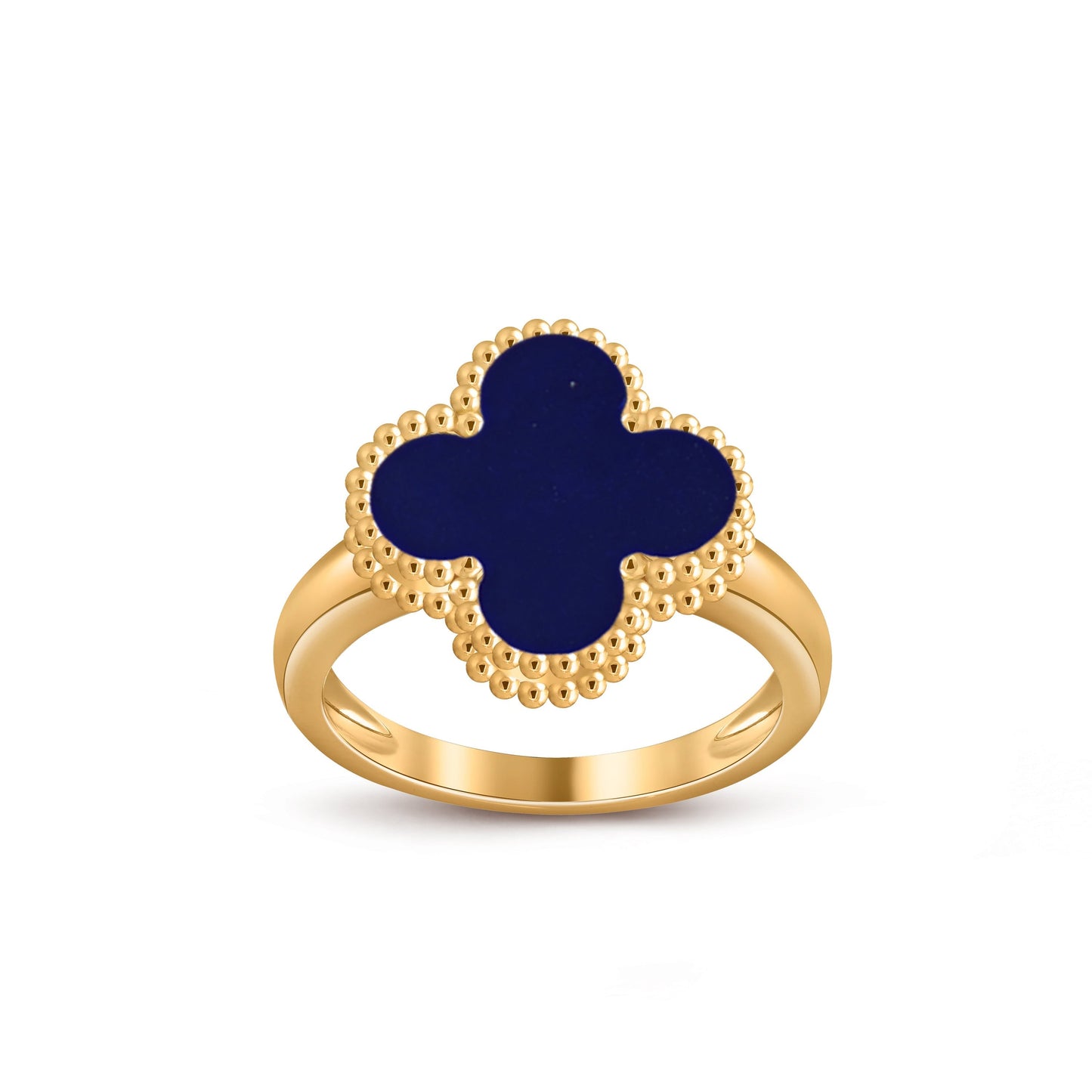 [Riva Jewelry]LUCKY CLOVER VINTAGE GOLD RING COLLECTION