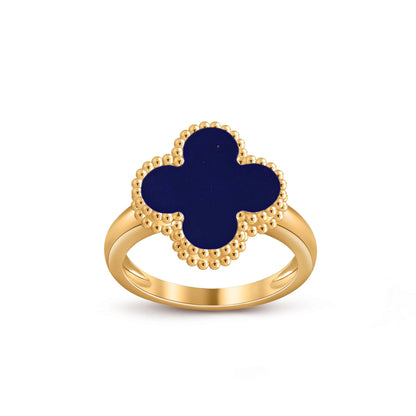 [Riva Jewelry]LUCKY CLOVER VINTAGE GOLD RING COLLECTION